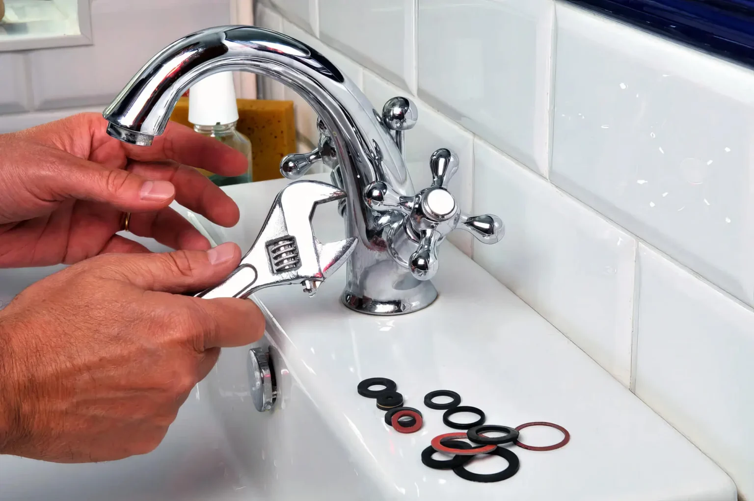 Bathroom faucet repair and fixture replacement in Dunedin, Florida